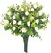 6 Bunches Artificial Eucalyptus Fake Greenery Boxwood Stems Fake Flowers Fake Plants Artificial Greenery Artificial Plants & Flowers Faux Flowers Outdoor Fake Plants Spring Decoration